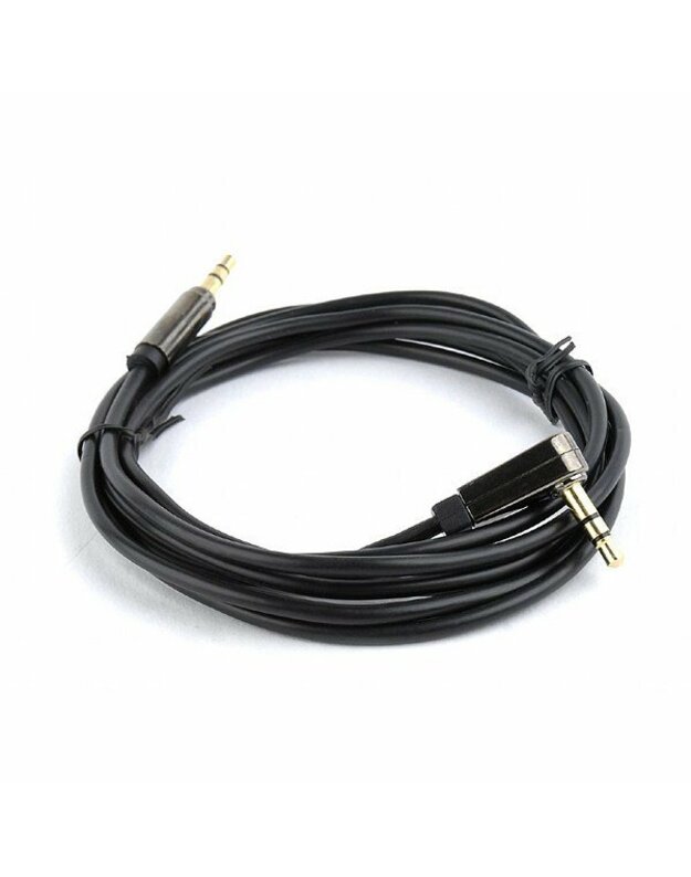 Gembird 3.5mm stereo audio cable, Angled, 1.8m