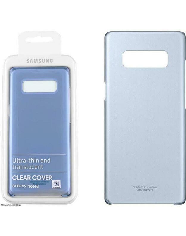 Originalus kietas dėklas SAMSUNG Note 8 telefonui EF-QN950CNE, mėlynas