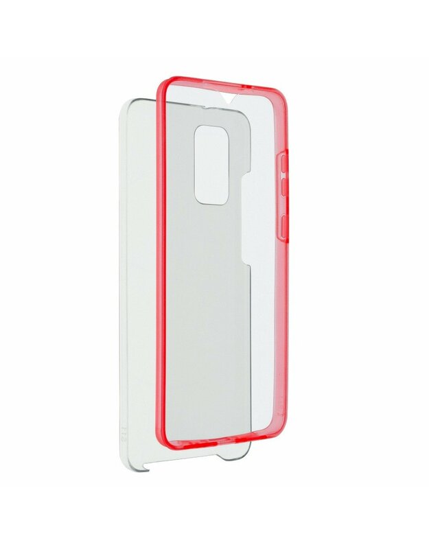 360 Full Cover case PC + TPU for Samsung A42 5G red