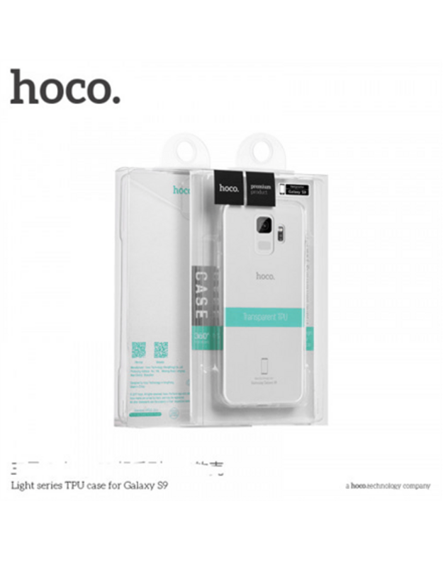 hoco. Light series Case, Samsung, Galaxy S9, TPU, Transparent