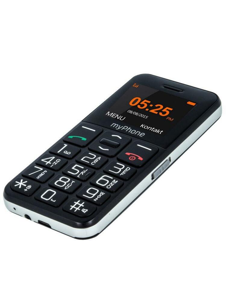 Myphone HALO Easy Black mobilusis telefonas