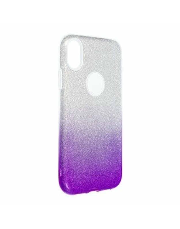 Forcell SHINING nugarėlė IPHONE XR, skaidriaI violetinė