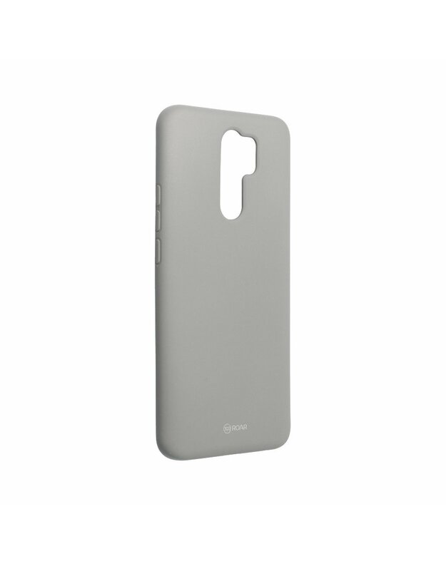 Roar spalvingas želė dėklas - „Xiaomi Redmi 9 Grey“