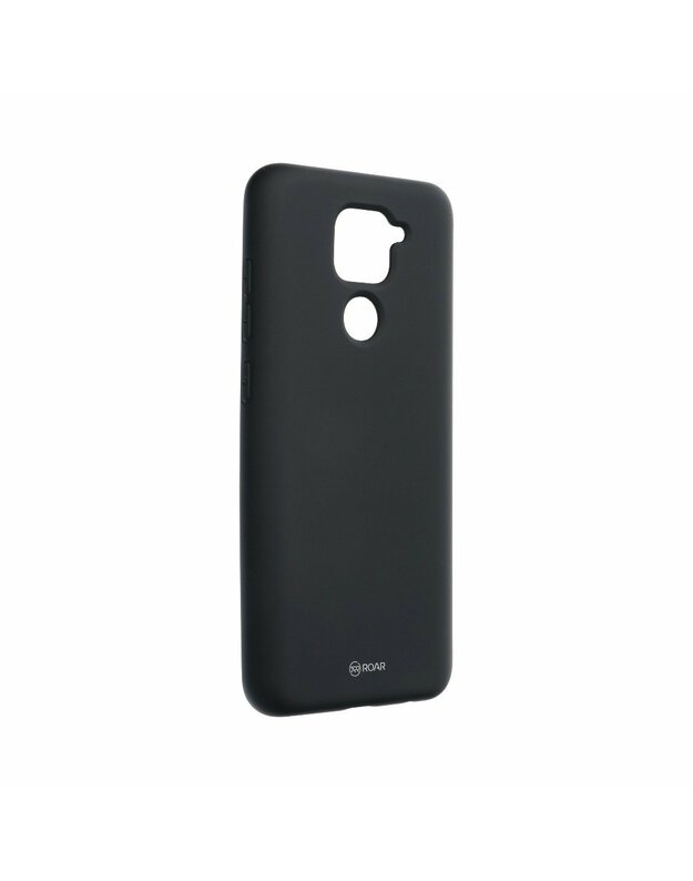 Roar spalvingas želė dėklas - skirtas „Xiaomi Redmi Note 9 Black“