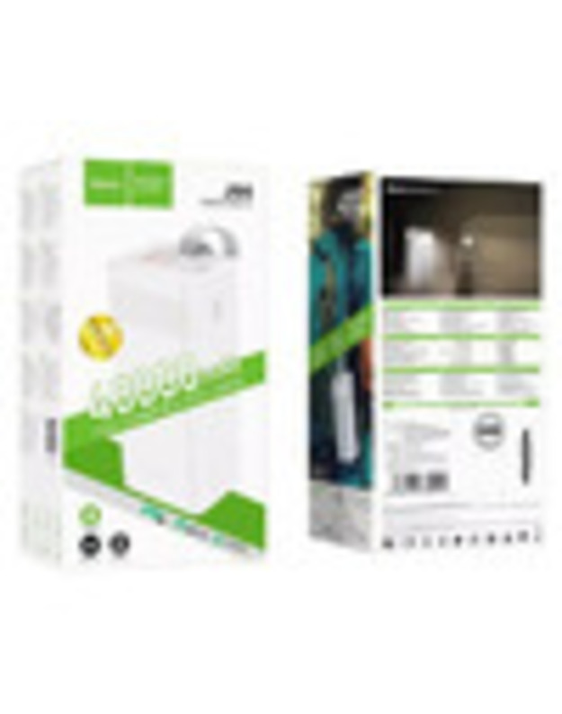 Nešiojama baterija Hoco J86, 40000mAh, 3A, balta
