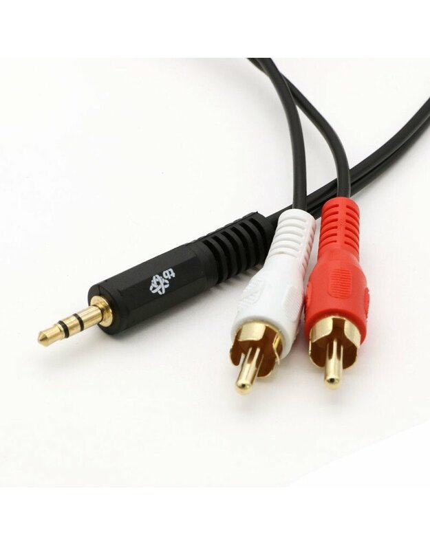 Lanberg, MiniJack 3.5mm - 2 x RCA, 1.5 m