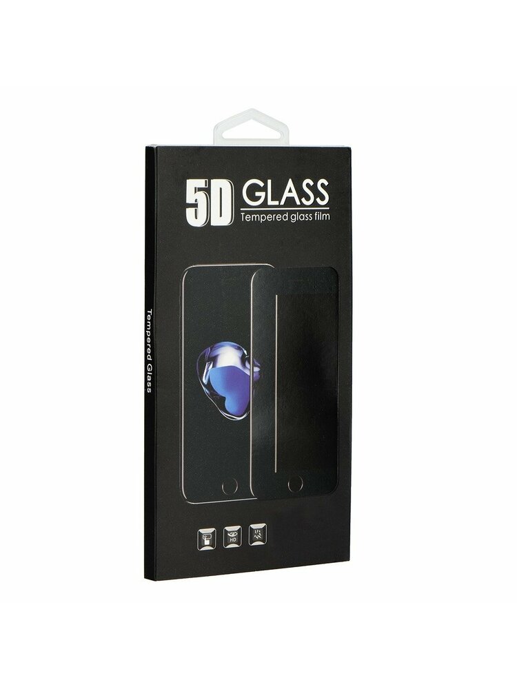„5D Full Glue“ grūdintas stiklas - skirtas „Samsung Galaxy A11“ juodas