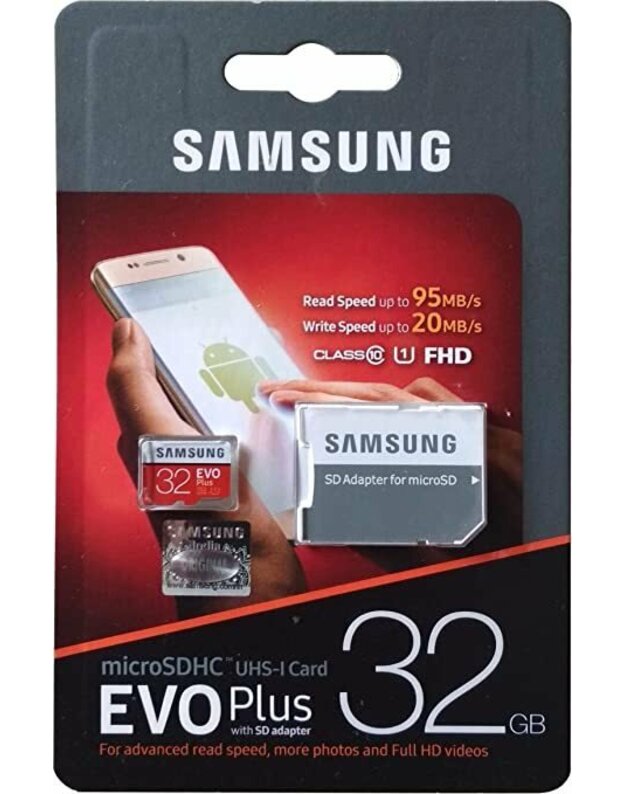 SAMSUNG microSD EVO Plus 32GB Class10