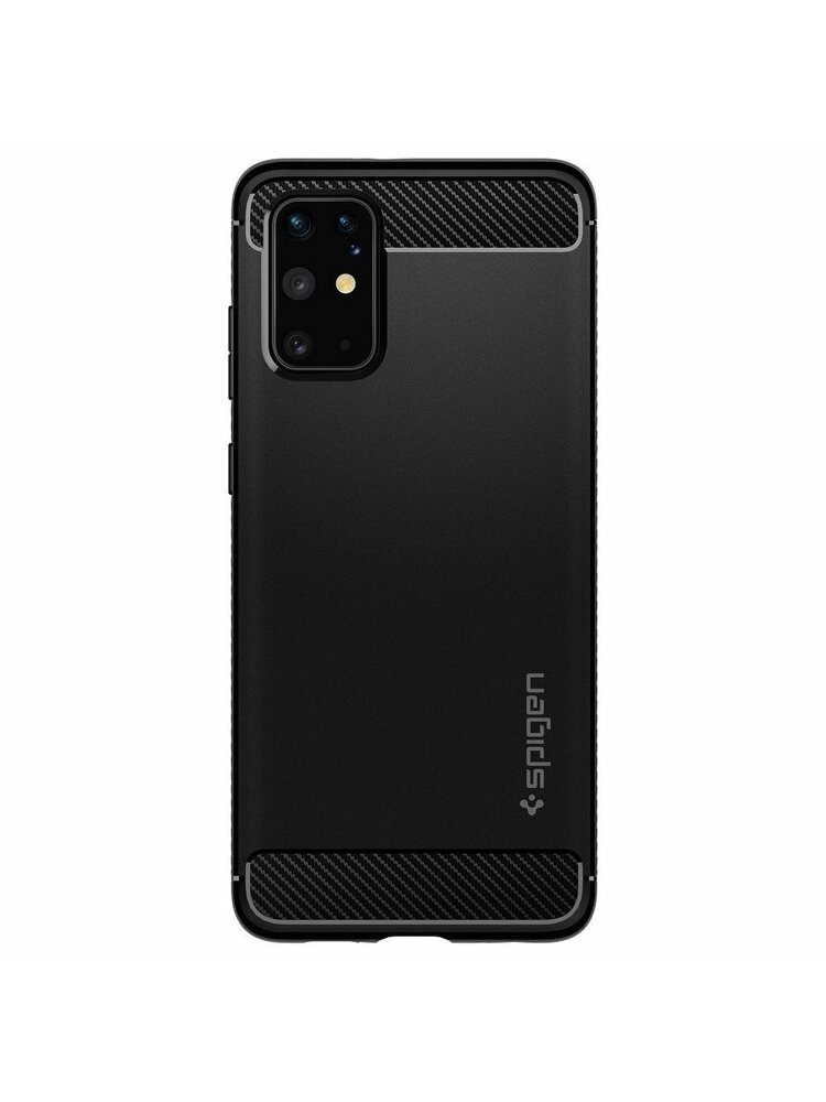 „SPIGEN“ tvirti šarvai, skirti SAMSUNG S20 PLUS matiniai juodi