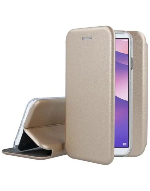 Forcell Elegance knygų dėklas, skirtas Xiaomi Pocophone F1 - Gold -