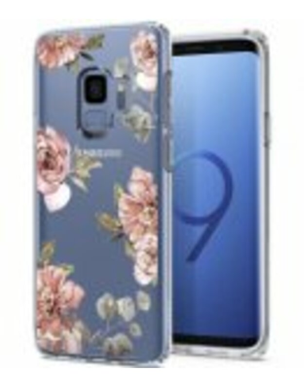 Samsung S9 nugarėle su gelėm