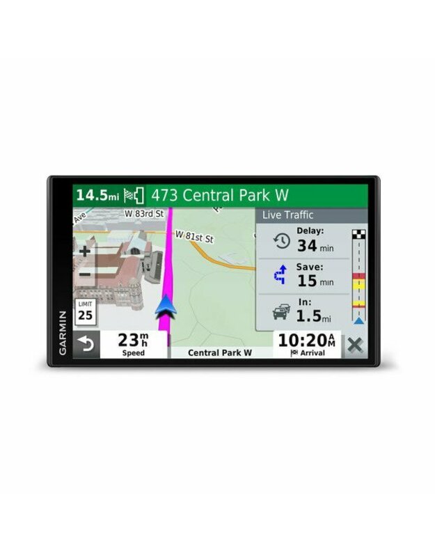 Garmin DriveSmart 65 Full EU MT-D, GPS navigacija automobiliams