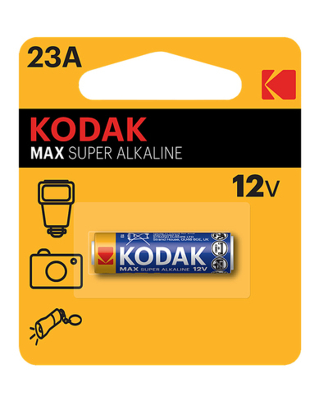 Kodak Ultra 23A (K23A,MN21,A23) Alkaline Battery