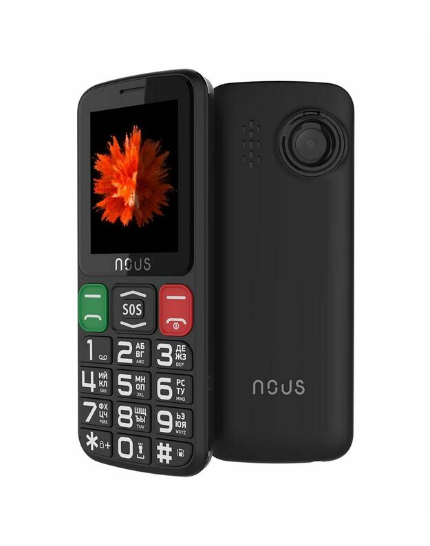 Mobilusis telefonas NOUS NS2415 Helper Classic DS Black