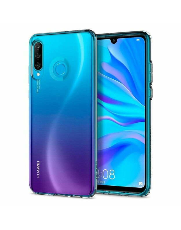 „SPIGEN“ skystųjų kristalų HUAWEI P30 Lite skaidrus