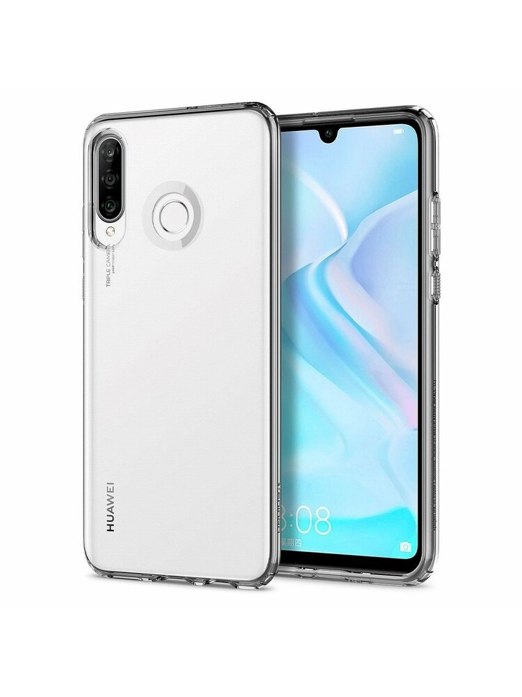 „SPIGEN“ skystųjų kristalų HUAWEI P30 Lite skaidrus