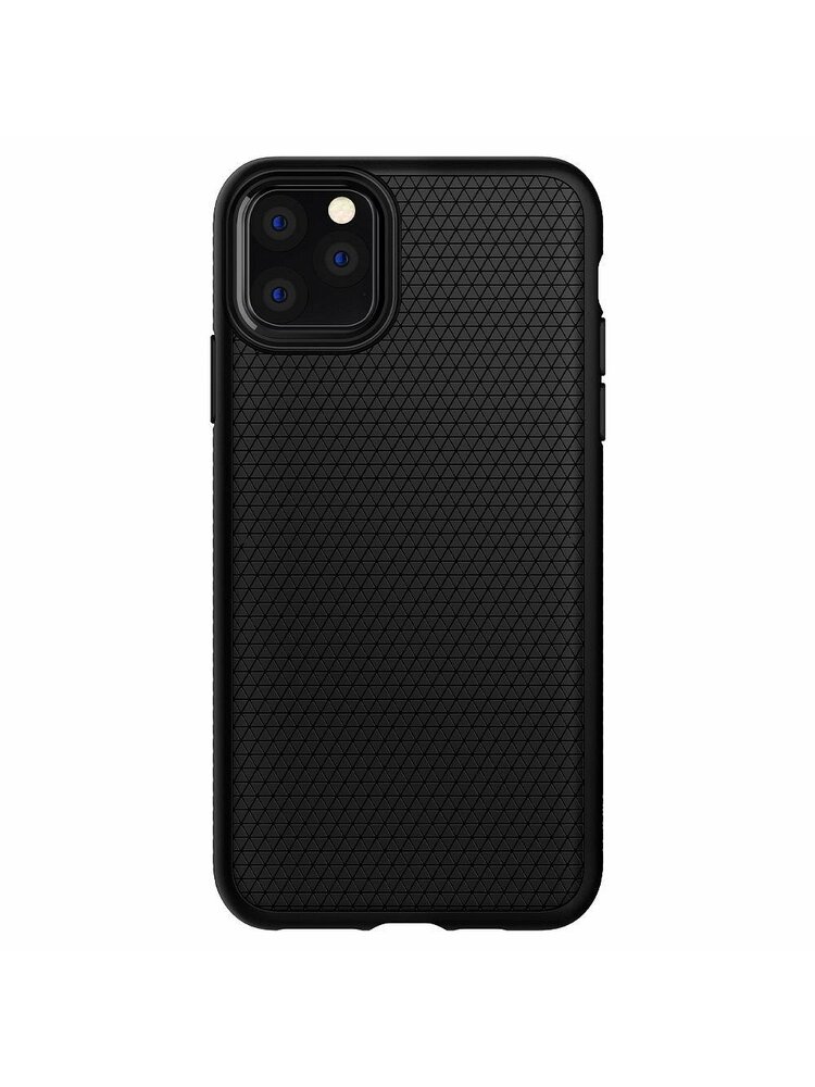 „SPIGEN Liquid Air“ skirtas „Iphone 11“ (6.1) matinis juodas