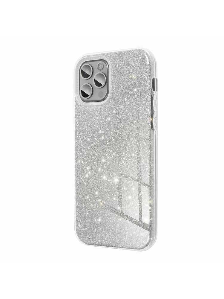 „Forcell SHINING“ dėklas, skirtas „Samsung Galaxy S20 Plus“ / S11 sidabrinis