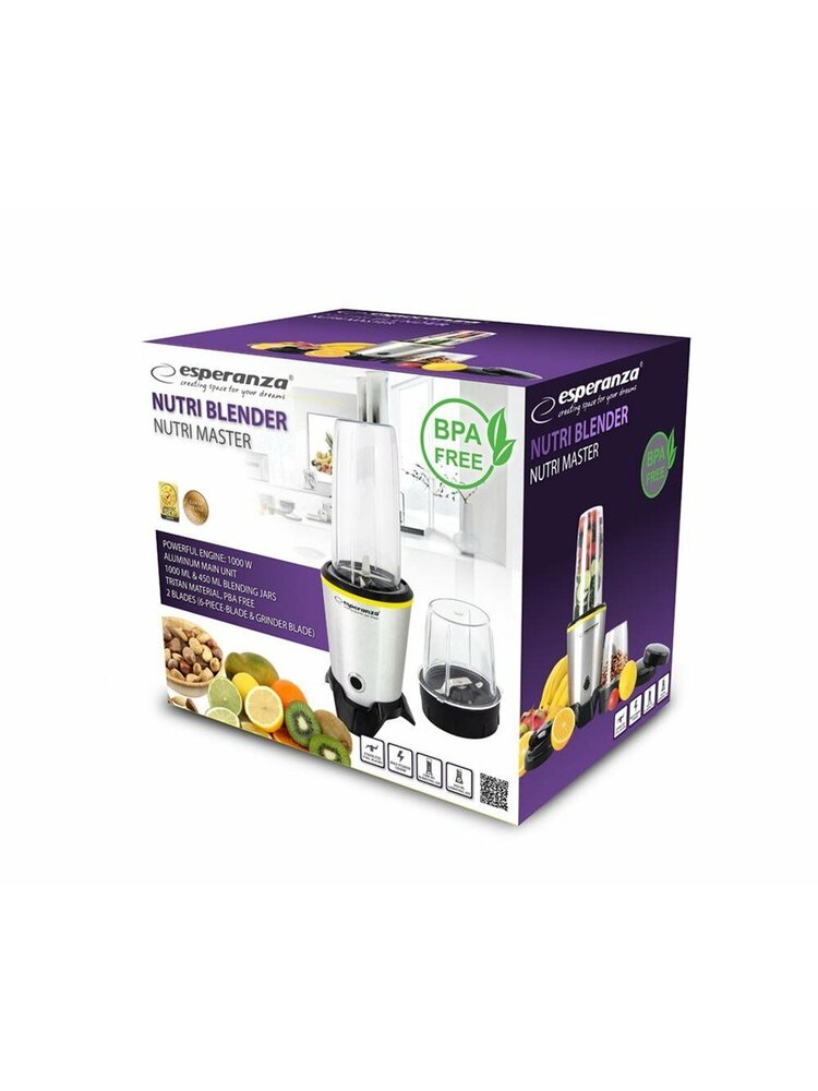 ESPERANZA EKM028 NUTRI MASTER - Maišytuvas 1L. 1000W