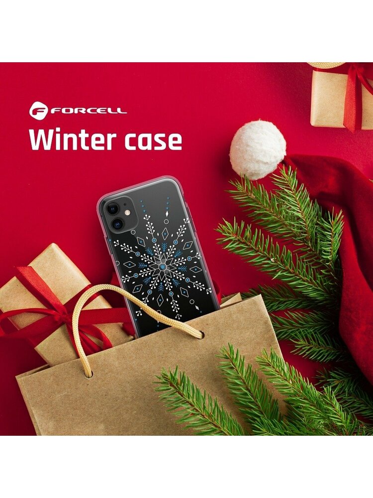 „FORCELL WINTER 20/21“ dėklas „XIAOMI MI 10T LITE“ snaigei