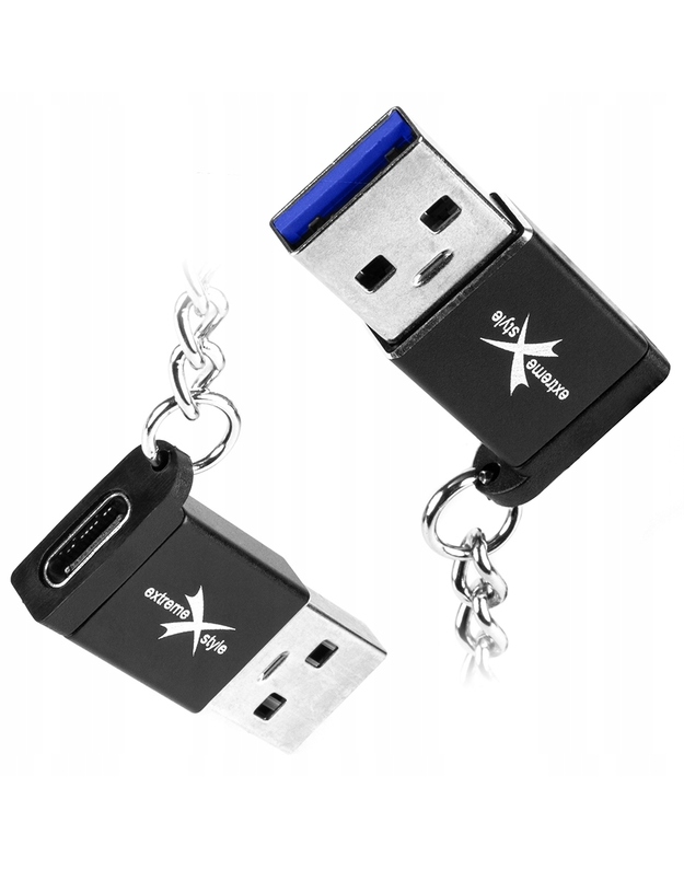 USB kabelis pakabukas "Extreme Style" Adapter USB - USB Type-C