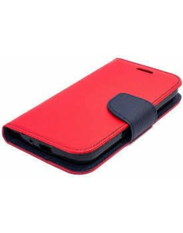 Fancy diary dėklas skirtas telefonui Sony Xperia M5, raudonas