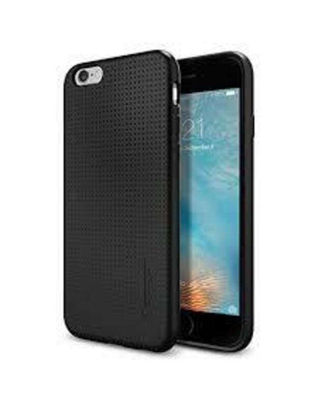 Spigen liquid air nugarėlė skirta iPhone 6/6s, juoda