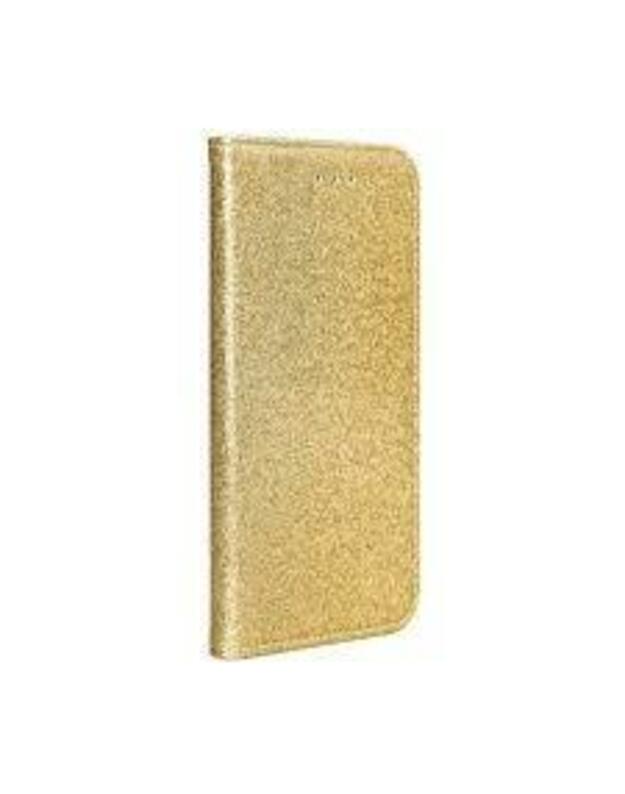 Wallet case Shining for Samsung Galaxy A70 Gold