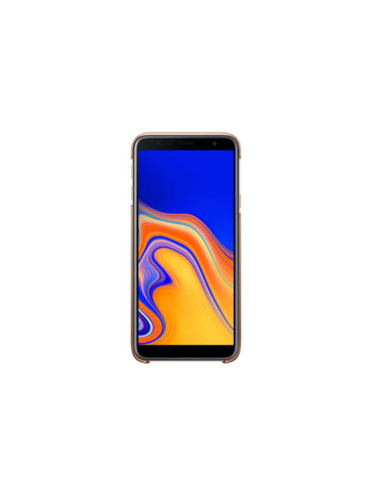 Dėkliukas SAMSUNG Galaxy J4 Plus (2018) nugarėlė, aukso sp.