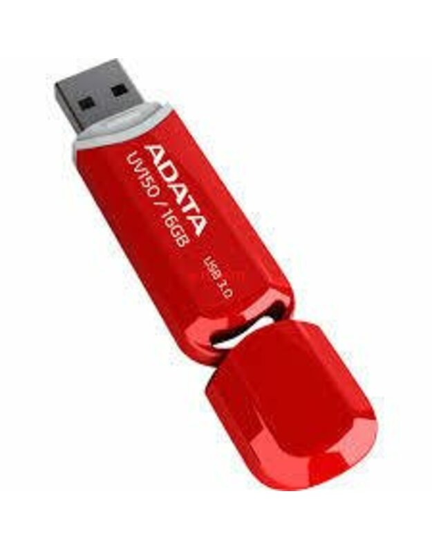 Atmintinė A-data UV150 16GB, USB 3.0, Raudona