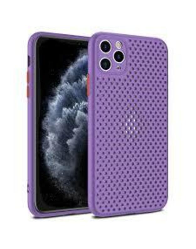 Jelly case nugarėlė skirta iphone 12 mini, violetinė