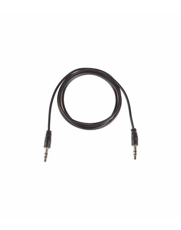 Audio adapteris 3.5mm - 3.5mm - Juodas