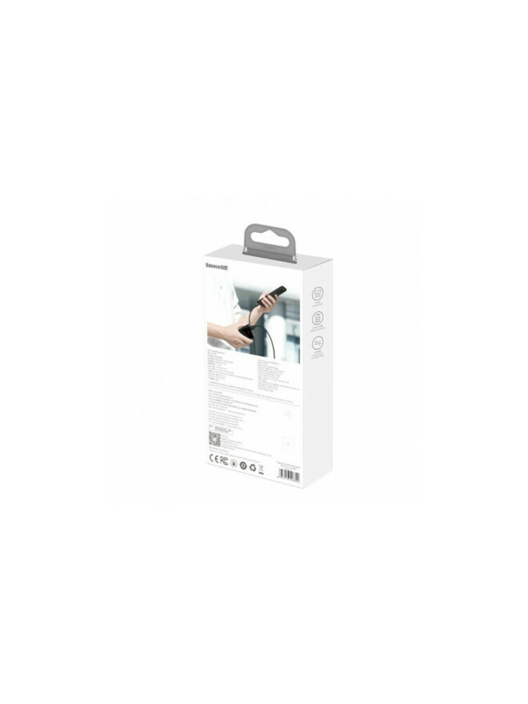 „Baseus“ maitinimo blokas 10 000 mAh USB / USB tipas C 22,5 W 5 A greitas įkrovimas 3.0 AFC FCP juodas (PPMN-A01)