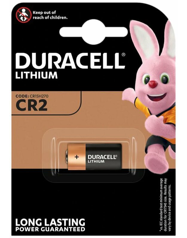 Duracell CR2 Camera battery CR2 Lithium 800 mAh 3 V 