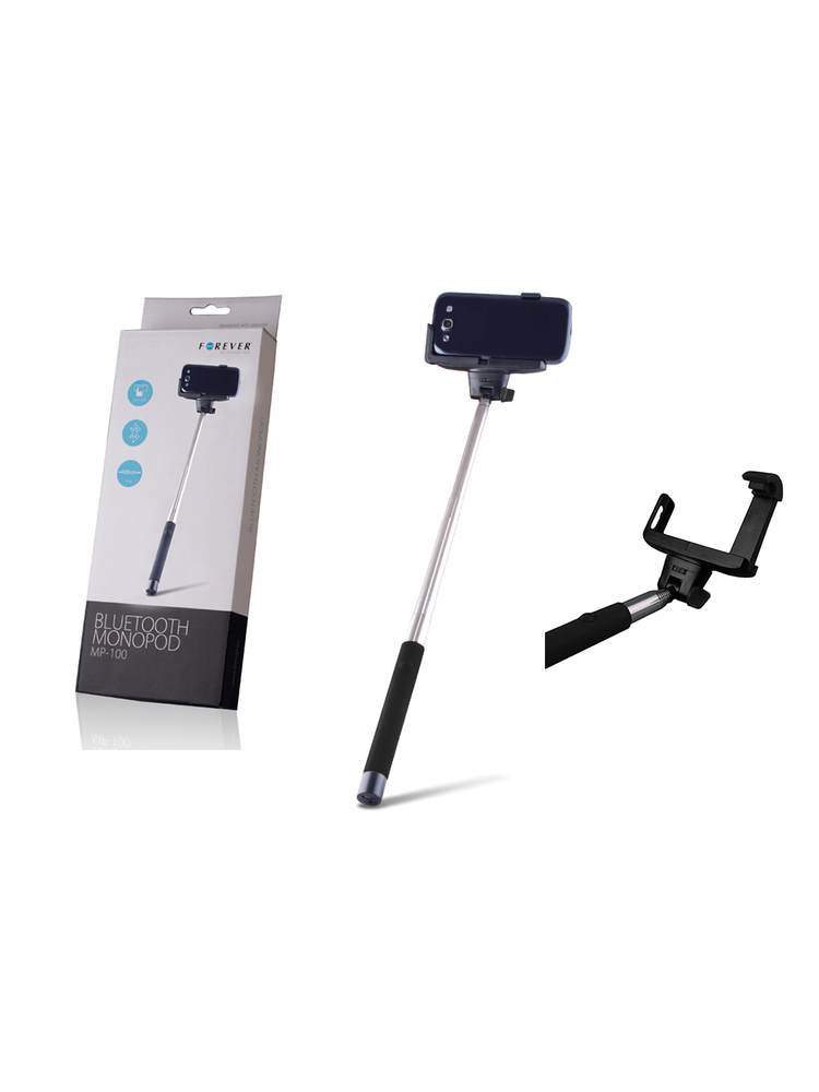 Asmenukių lazda ("Selfie sticks") Selfie Stick Forever MP-300 95cm, Juoda