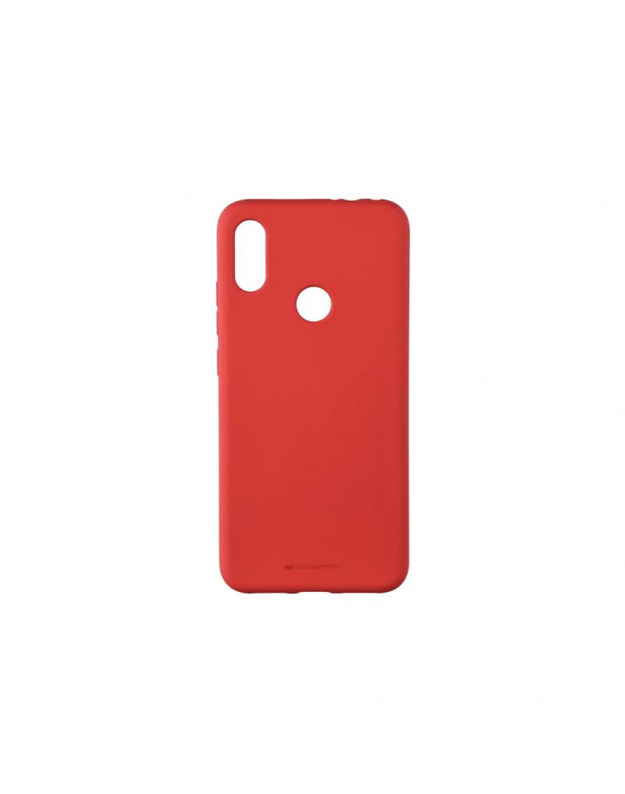 Dėklas Xiaomi Redmi Note 7 raudona nugarėle