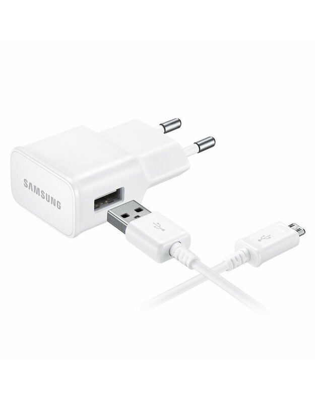 Telefono buitinis įkroviklis originalus Samsung Ep-ta50ewe 1 55a  + cable micro USB