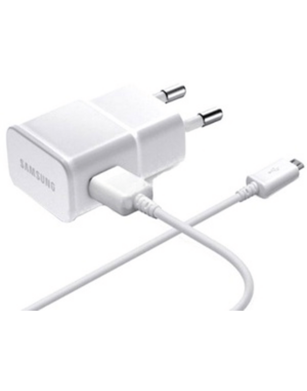 KroviklisSamsung ETA-U90EWE Universal USB Plug 2A Charger + ECB-DU4EWE Micro USB Cable White (OEM)