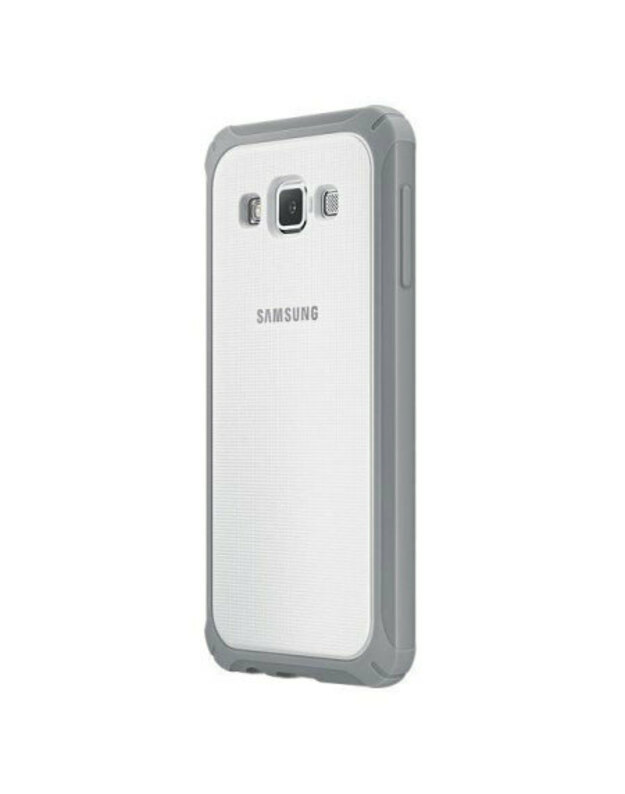 Oficialus Samsung Galaxy A3 2015 Cover Plus dėklas – šviesiai pilkas