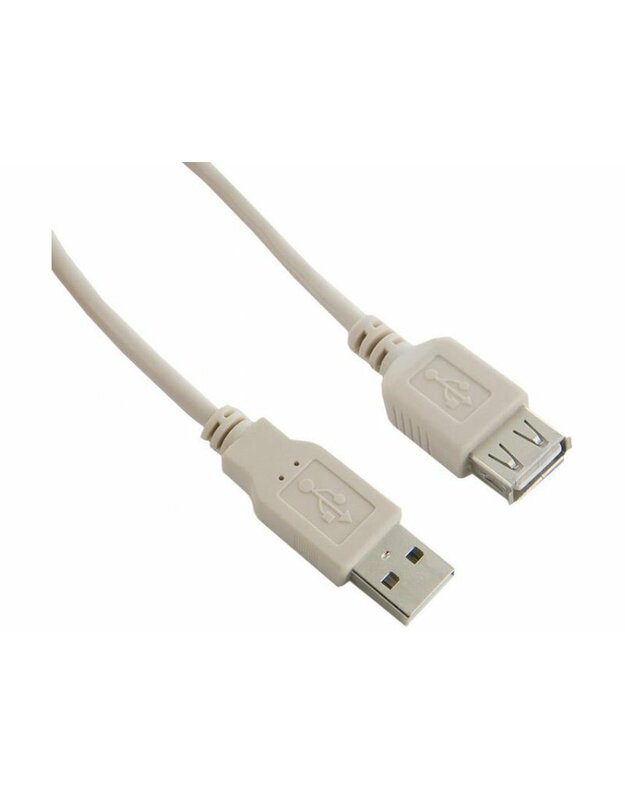 4World extension USB 2.0 type A-A M/F 3m