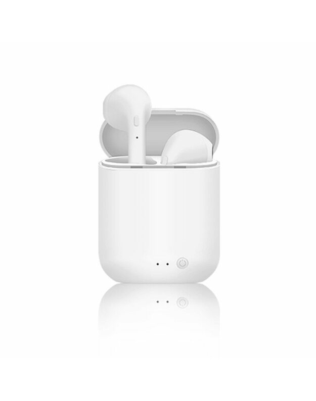 „Mini-2 TWS“ belaidės ausinės „Bluetooth 5.0“ ausinės TWS matinės „Macaron“ ausinės su mikrofono įkrovimo dėžutės ausinėmis Belaidės ausinės