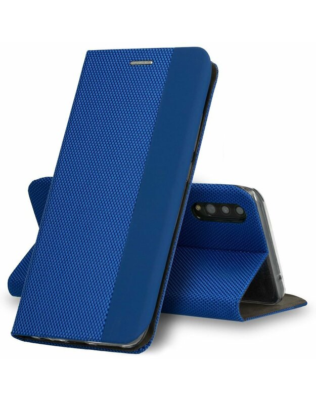 Dėklas „Huawei P30 Lite“ knyga „Vennus Sensitive“ mėlyna