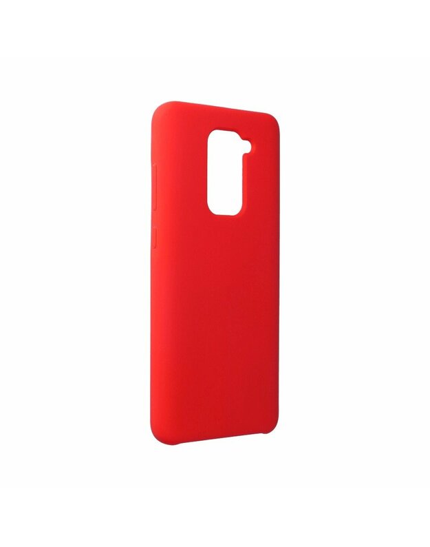 „Forcell SILICONE“ dėklas, skirtas „Xiaomi Redmi NOTE 9“ raudonas