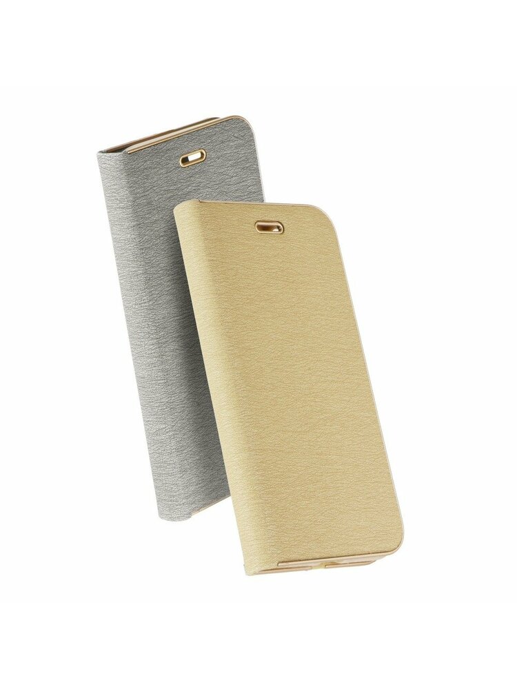 „Forcell“ dėklas „LUNA Book Gold“, skirtas Samsung Galaxy A42 5G sidabras
