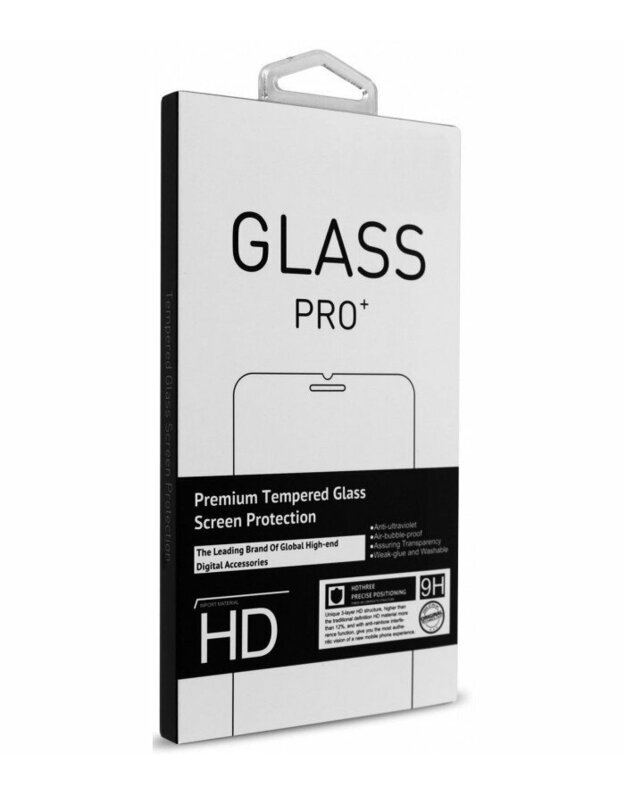 Apsauginis grūdintas stiklas (0,3mm 9H) Samsung Galaxy Note 10 Lite telefonui "Glass Pro Plus"