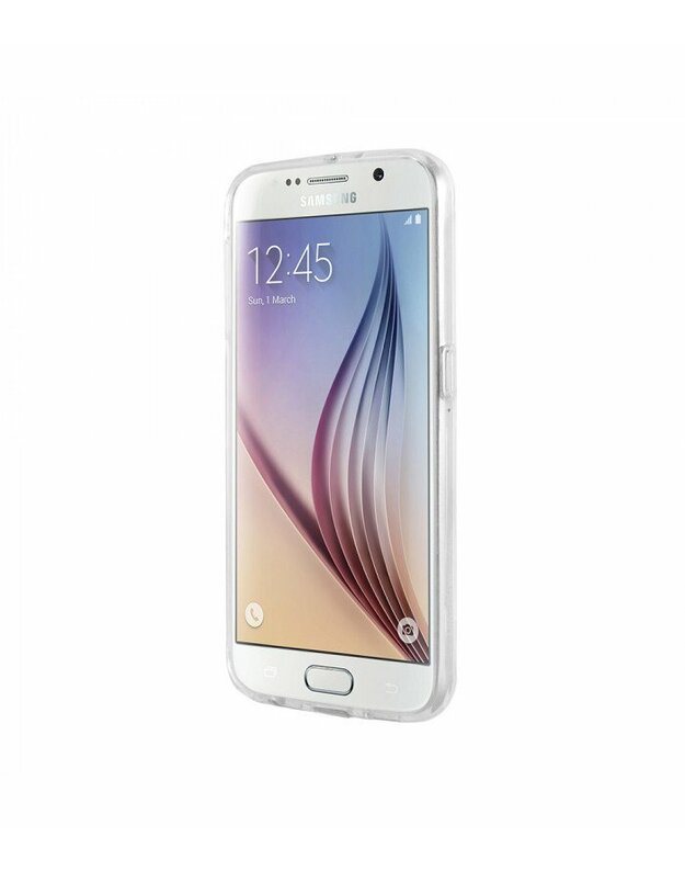 Dėklas Mercury Goospery "Jelly Clear" Samsung A750 A7 2018 skaidrus