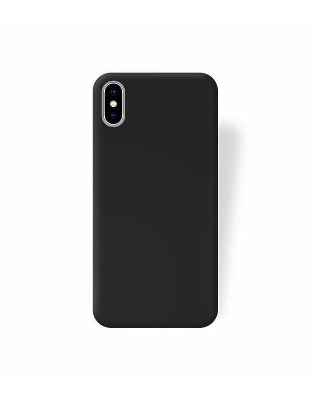 Dėklas Rubber TPU Samsung S10 Lite / A91 juodas