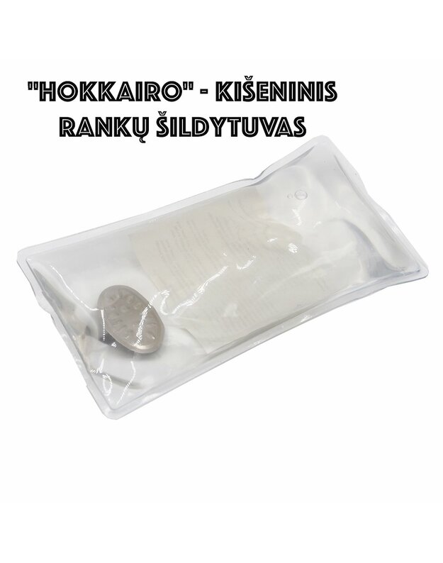 "Hokkairo" - Kišeninis Rankų Šildytuvas