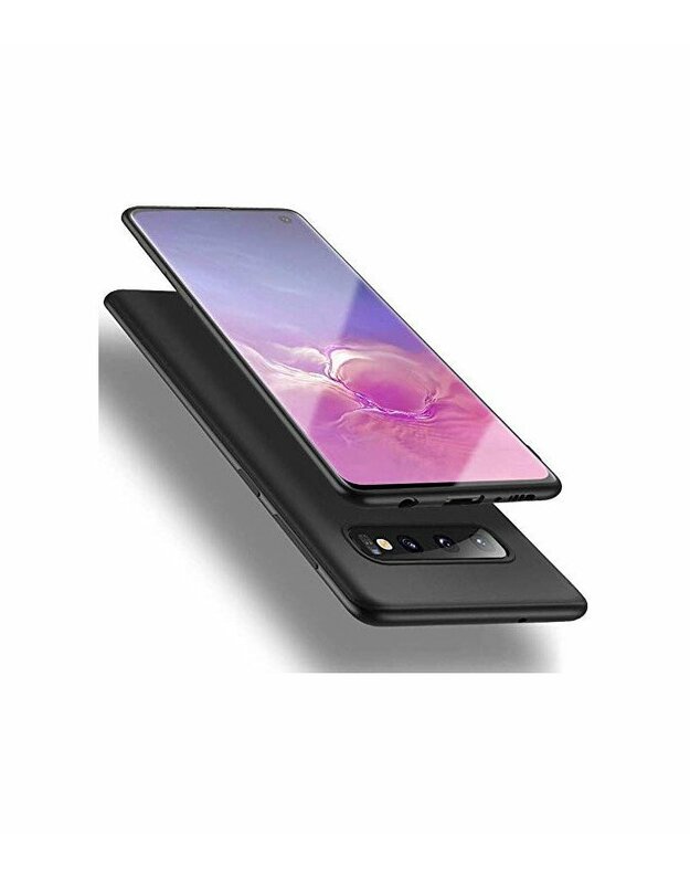 Juodas dėklas Samsung Galaxy S10 telefonui "X-Level Guardian"