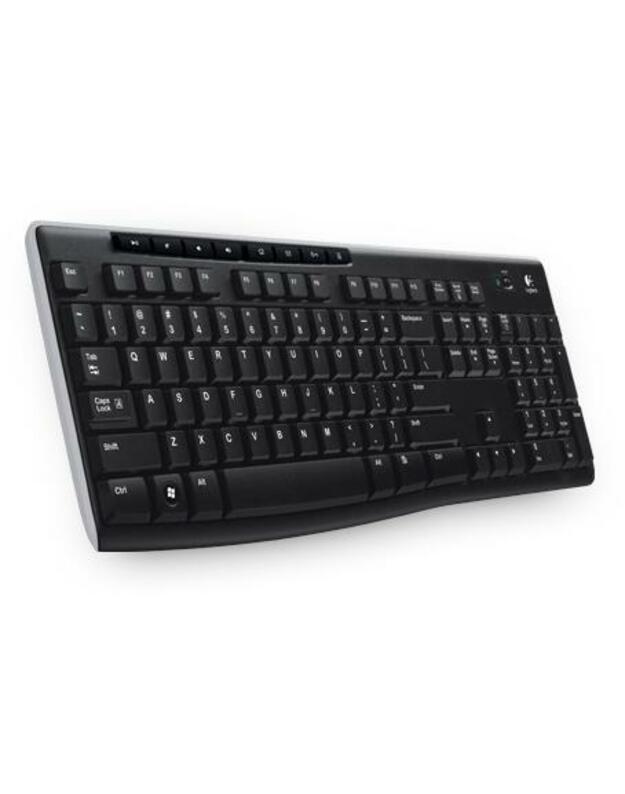 Belaidė kompiuterio klaviatūra Logitech K270 INT